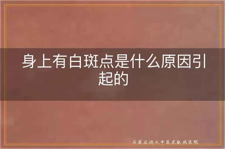 身上有白斑点是什么原因引起的